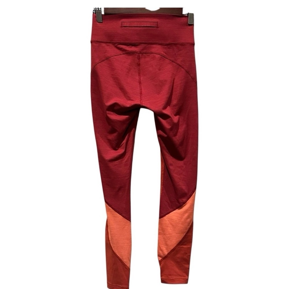 Outdoor Voices Rust and Coral Leggings - Picture 6 of 7